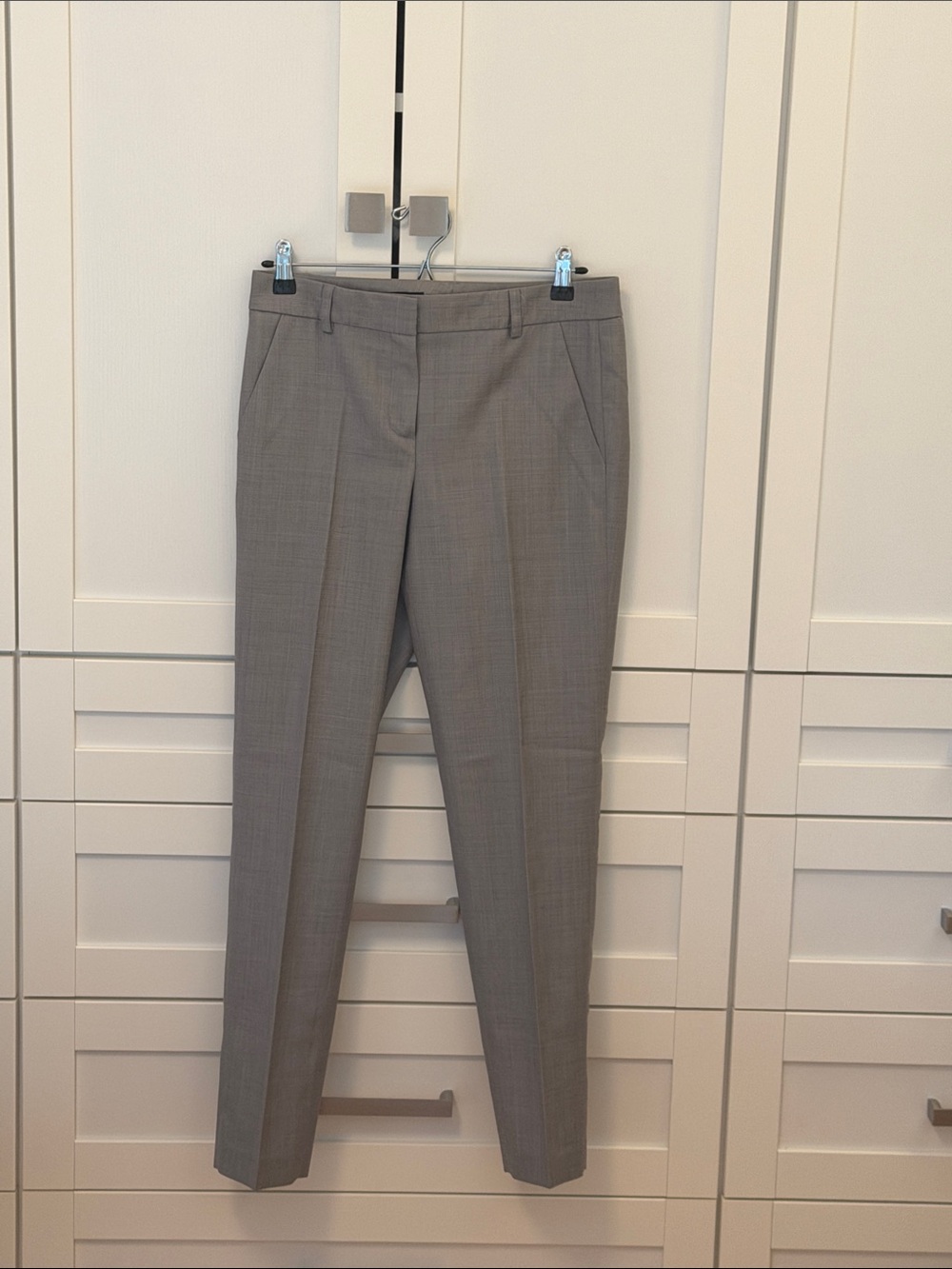 Classic Women's Tailored Grey Trousers